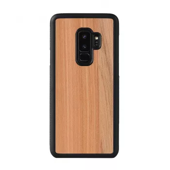 Capa para smartphone Man and Wood para Samsung Galaxy S9 Plus — Cappuccino preto