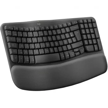 Teclado ergonómico sem fios Wave Keys - GRAPHITE - NLB - 2.4GHZBT - NA - CENTRAL-419 - UNIVERSAL