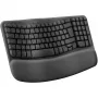 Teclado ergonómico sem fios Wave Keys - GRAPHITE - NLB - 2.4GHZBT - NA - CENTRAL-419 - UNIVERSAL
