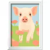 CreArt - porquinho de estimação fofo, Pintura