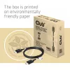 Club 3D CAC-1091 cabo DisplayPort 2.1, certificado VESA DP80, bidirecional, 4K120Hz / 8K60Hz / 10K30Hz, macho/macho, 1,2 m