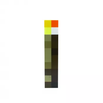 Candeeiro de mesa Paladone Torch Light PP9202MCFV3 design Minecraft a pilhas