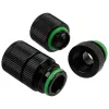 Saída de água BitsPower G1/4 polegadas rosca macho Touchaqua – pack de 2, preto
