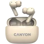 Auscultadores e headset Canyon CNS-TWS10BG True Wireless Stereo (TWS) In-Ear para chamadas/música/desporto/dia a dia USB Type-C Bluetooth Bege (CNS-TWS10BG)