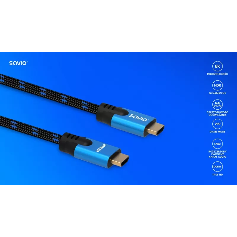 Cabo HDMI Savio CL-143 3m