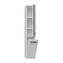 Armário de casa de banho NEL IV 31x30x174 cm, branco mate