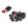 Ficha modular Hirose CAT 6 TM 21 Digitus 10 unid. ficha RJ-45 preta vermelha