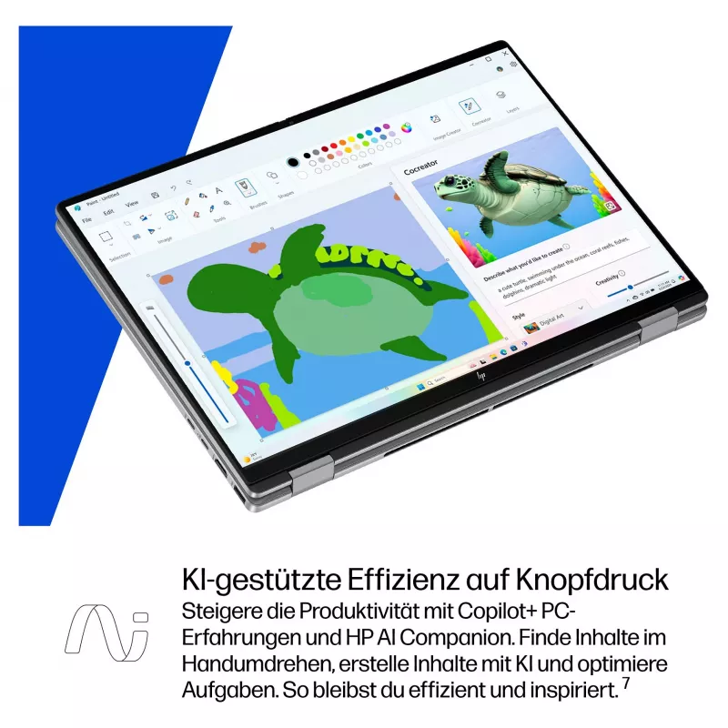 Portátil HP OmniBook BZ8L0EA 16 - 5 GHz 40,6 cm - 1 TB SSD - 32 GB RAM - Ecrã tátil - Windows 11 Home (BZ8L0EA#ABD)
