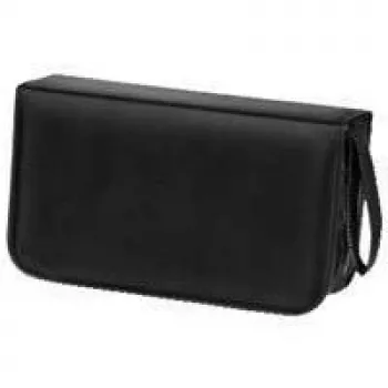 Bolsa para CD Hama nylon 120, preto, 120 discos