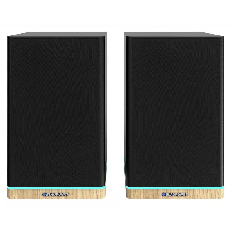 Blaupunkt BS60BK Colunas de estante LED, Bluetooth, HDMI ARC, preto