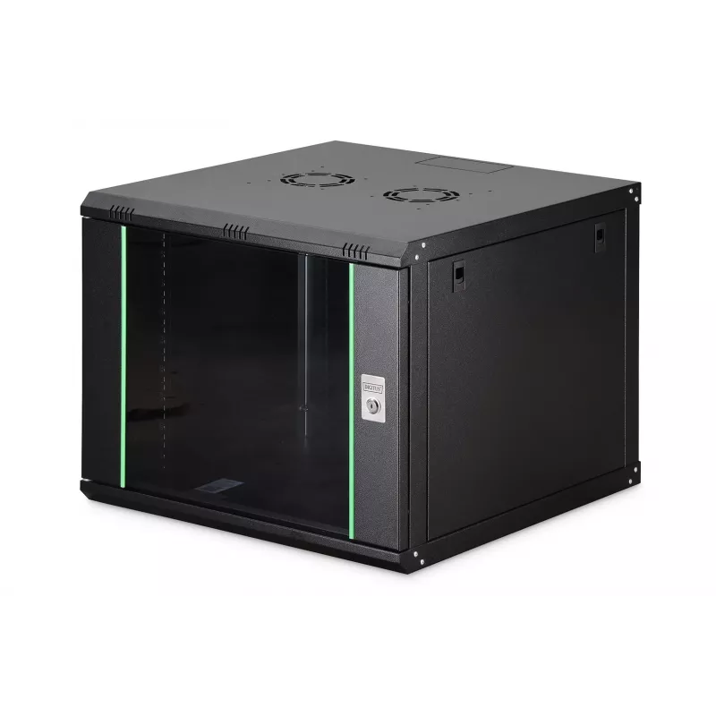 Rack de montagem na parede Digitus DN-19 09U-6/6-EC-SW