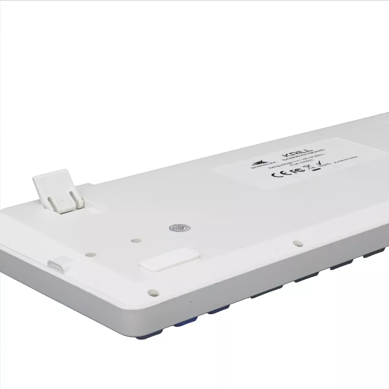 Baracuda Krill teclado gaming de membrana branco KRILL-W, US, USB