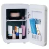 Mini-frigorífico Adler AD 8084G — compacto cinzento 12V/230V, capacidade 4 L, portátil, porta com dobradiça à direita