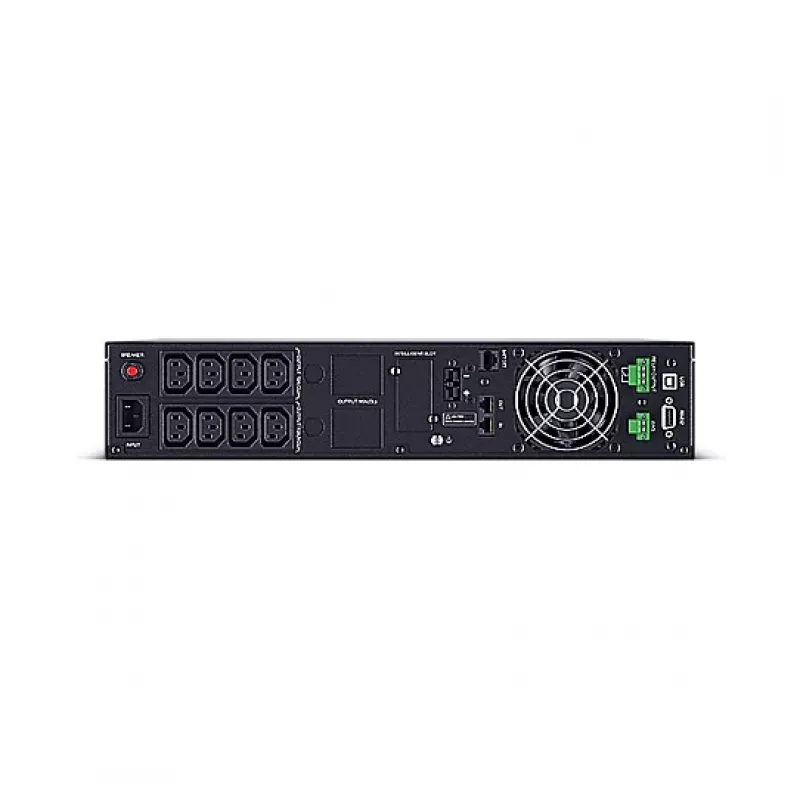 Fonte de alimentação ininterrupta CYBERPOWER OLS2000ERT2UA-B 2000VA/1800W Online-Tower/2U com LCD, USB e RS232