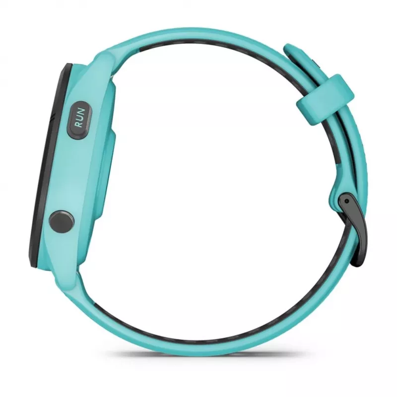 Garmin Forerunner 265 3,3 cm (1,3 polegadas) AMOLED 46 mm digital 416 x 416 píxeis ecrã tátil preto, azul Wi-Fi GPS (satélite)