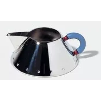Leiteira Alessi 9096 200 ml aço inoxidável azul