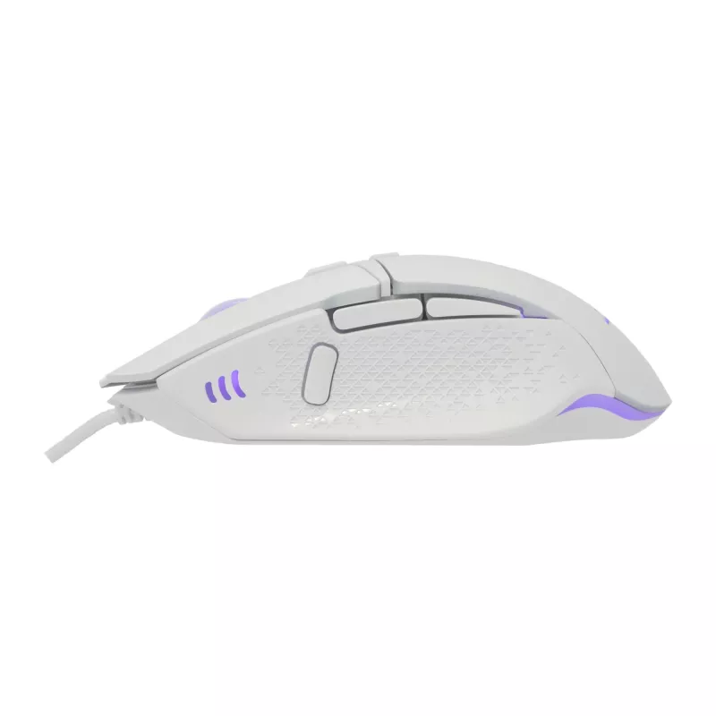 Rato Baracuda BGM-051 Raptor branco USB