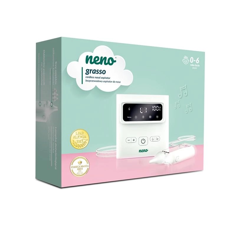 Aspirador nasal elétrico Neno Grasso