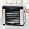 ROMMELSBACHER DA 950, preto, aço inoxidável, aço inoxidável, LCD, 99 h, 6000 cm², 380 x 394 mm