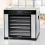 ROMMELSBACHER DA 950, preto, aço inoxidável, aço inoxidável, LCD, 99 h, 6000 cm², 380 x 394 mm