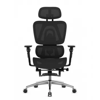 Cadeira de escritório mark adler Expert 7.9 preta – cadeira giratória ergonómica, tecido preto, modelo MA-EXPERT 7.9 preto