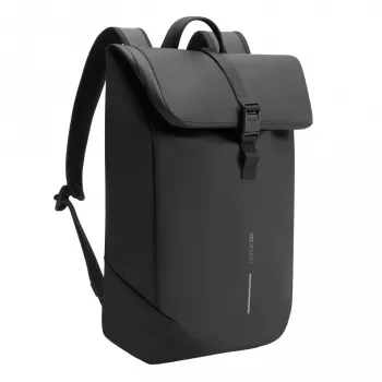 Mochila XDDESIGN URBAN FLAP-TOP P706.2601 — repelente à água, leve, preta