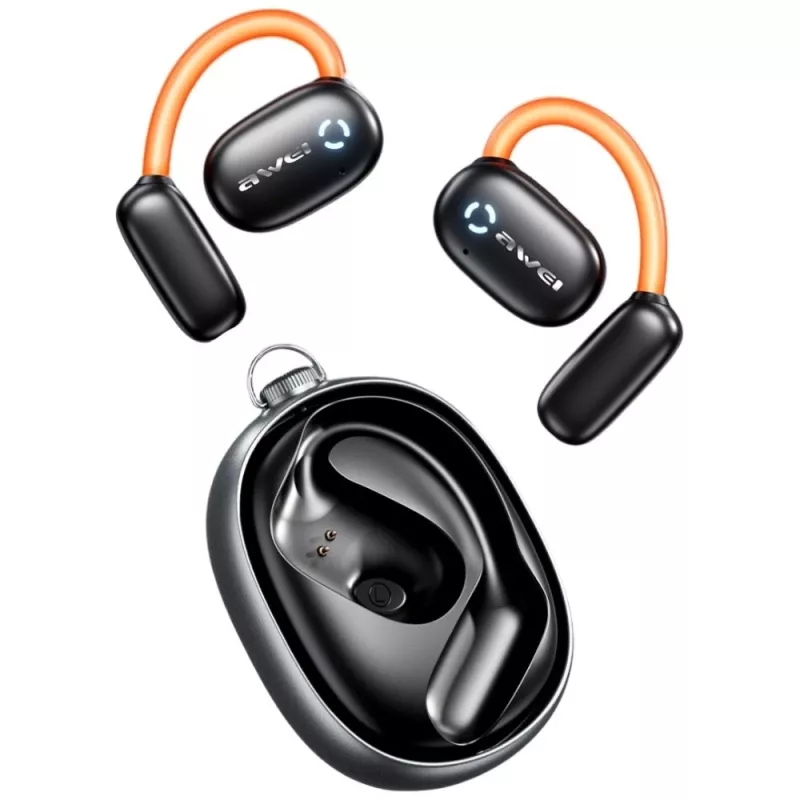 Auscultadores Bluetooth 5.4 TZ13 ANC Spinner preto