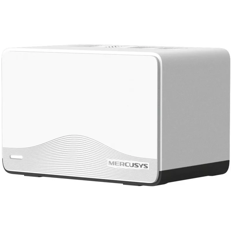 Sistema Mesh MERCUSYS Halo H27BE Dual-Band Wi‑Fi 6, pack de 2, 3x LAN, 3568 Mbit/s, antenas internas, branco
