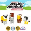Conjunto magnético de animais da quinta Malblo