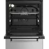 Placa de gás e forno elétrico BEKO FSM52321DXDT aço inoxidável 50 cm, classe de eficiência energética A