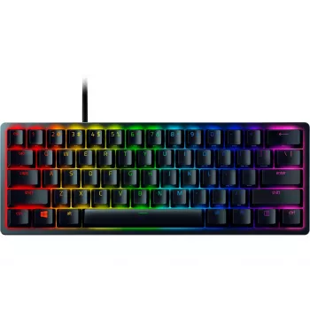 Razer Huntsman Mini interruptor ótico Clicky roxo teclado