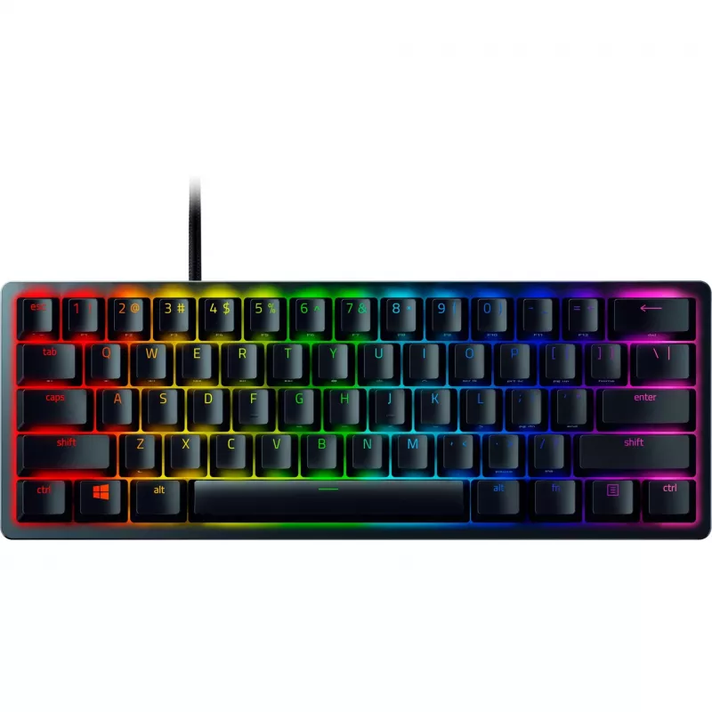 Razer Huntsman Mini interruptor ótico Clicky roxo teclado