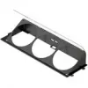 Suporte de ventoinha inferior angular HAVN HS 420 preto para montagem de ventoinhas de caixa