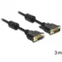 Cabo DVI DeLOCK DVI-D/DVI-D 3 m