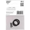 Conjunto anel de retenção e pino, para chave de caixa de impacto PRO 1/4, fixação preta, 4 peças