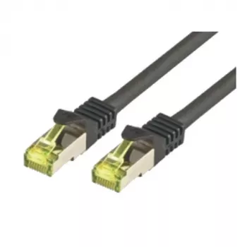 Cabo de rede M-Cab CAT7 S-FTP PIMF RJ-45 3m preto