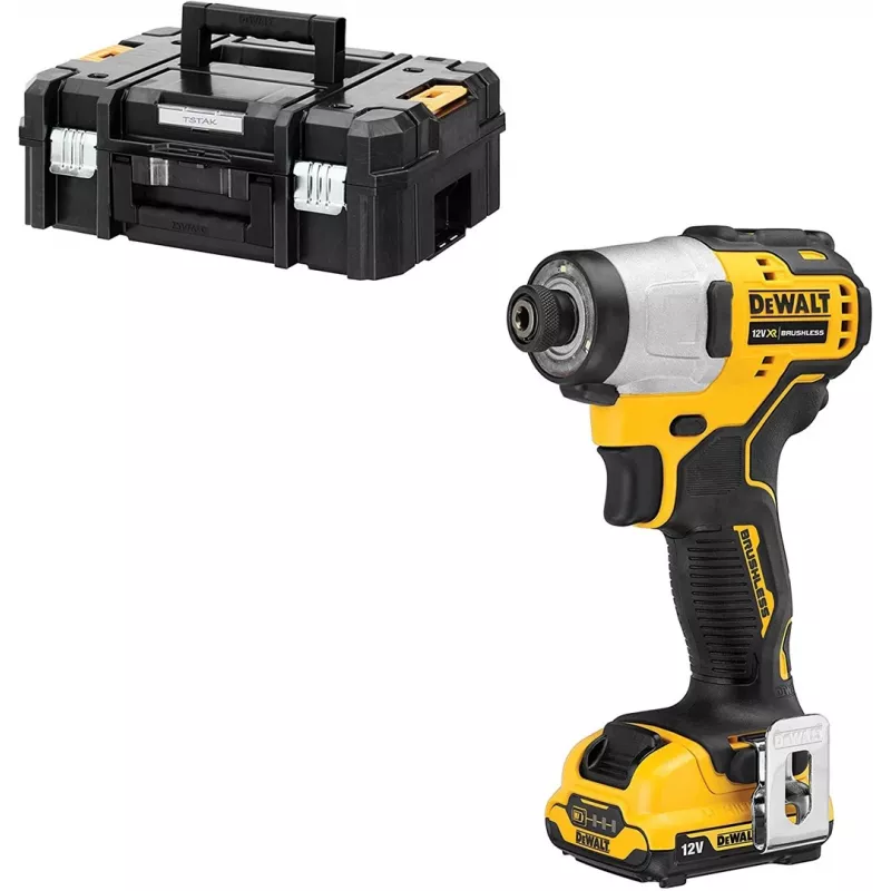 Chave de impacto compacta 12V, aparelho isolado