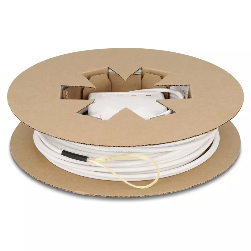 Caixa de ligação de fibra ótica DELOCK 2 x SC/APC Simplex com conjunto de cabo drop G.657.A1 de 30 m