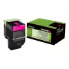 Toner Lexmark Cartridge 802XME magenta 3000 páginas