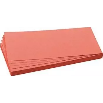 Bloco de notas autoadesivo retangular Franken UMZ 1020 07 vermelho