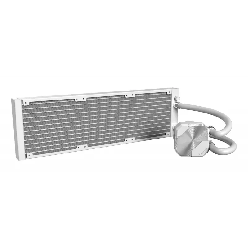 Refrigeração líquida Montech HyperFlow Silent AiO - 360 mm, branca