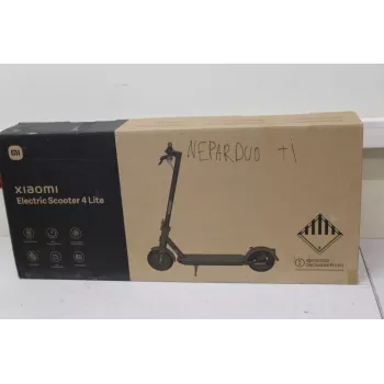 SALE OUT. Xiaomi Electric Scooter 4 Lite EU | SALE OUT. SALE OUT. Xiaomi Electric Scooter 4 Lite EU | 300 W | 25 km/h | 8,5 polegadas | 3 meses | preto | USADO, EMBALAGEM DANIFICADA, FALTA: CARREGADOR E CHAVE ALLEN
