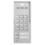 Painel de intercomunicador de superfície ACO FAM-P-2NPZSACC NT para casa de duas famílias com fechadura de teclado e leitor de chave remota