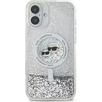 Karl Lagerfeld | KLHMP16MLGKCSGH | Capa traseira | iPhone 16 Plus | Apple | TPU/PC | Transparente