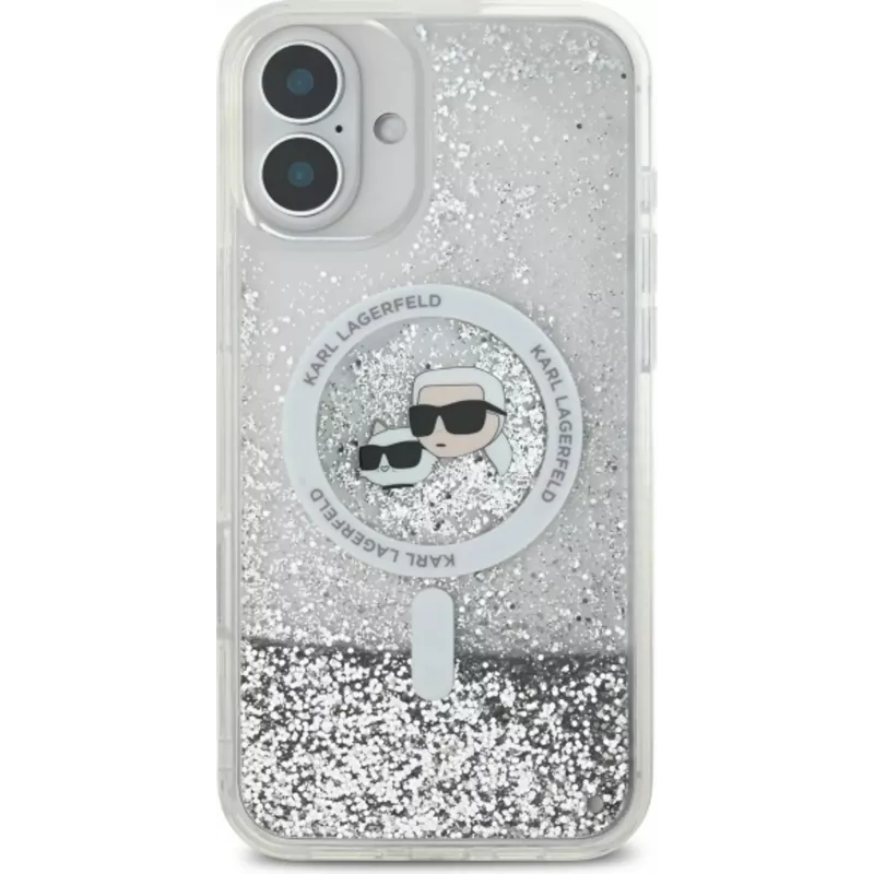 Karl Lagerfeld | KLHMP16MLGKCSGH | Capa traseira | iPhone 16 Plus | Apple | TPU/PC | Transparente