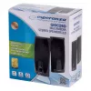 Altifalante Esperanza EP110 2 vias preto com fios 6 W