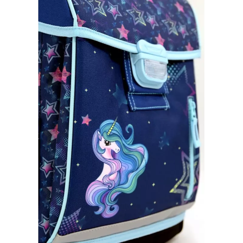 Mochila escolar HAMA 00129681 Rainbow Unicorn – mochila infantil leve com alças ajustáveis