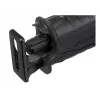 Makita DJR187Z serra de sabre a bateria, 18 V Li-Ion, curso de 32 mm, 2.300–3.000 cursos/min, sem bateria, preto/azul