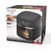 Adler AD 6318 fritadeira de ar, 8 l, 2500 W, ecrã LCD, 9 programas, preta