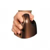 BakkerElkhuizen Evoluent 4 Small Wireless, para destros, design vertical, Laser, RF Wireless, 2600 DPI, Preto, Castanho